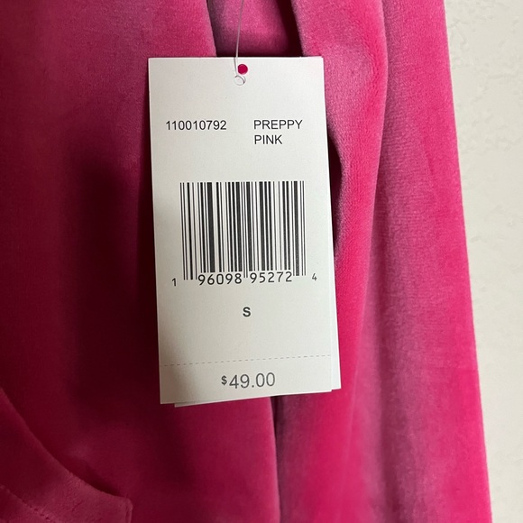 Brand New With Tag Pink Juicy Couture Velour Zip up Jacket - Picture 3 of 4